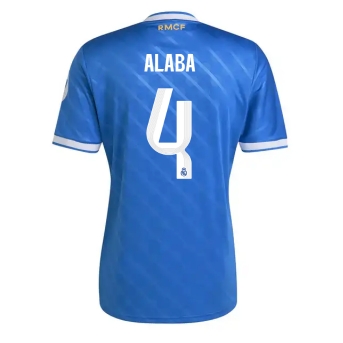 Billige Fotballdrakt Real Madrid David Alaba #4 Replika Tredjedrakt 2025-26 Kortermet